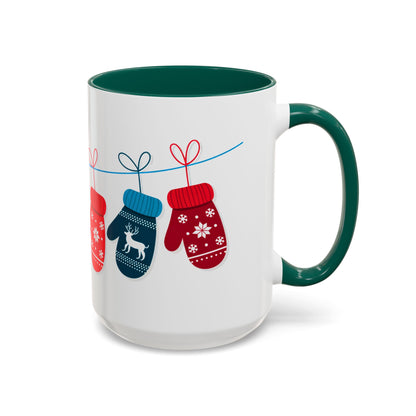 Winter Mittens Wraparound Mug