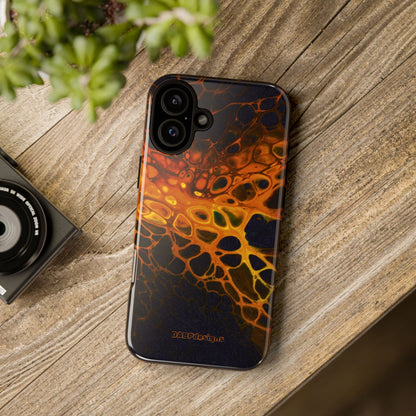 Tough Phone Case for iPhone, Samsung and Google Pixel - DABPdesigns Acrylic Abstract Design (v2)
