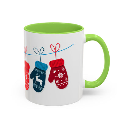 Winter Mittens Wraparound Mug