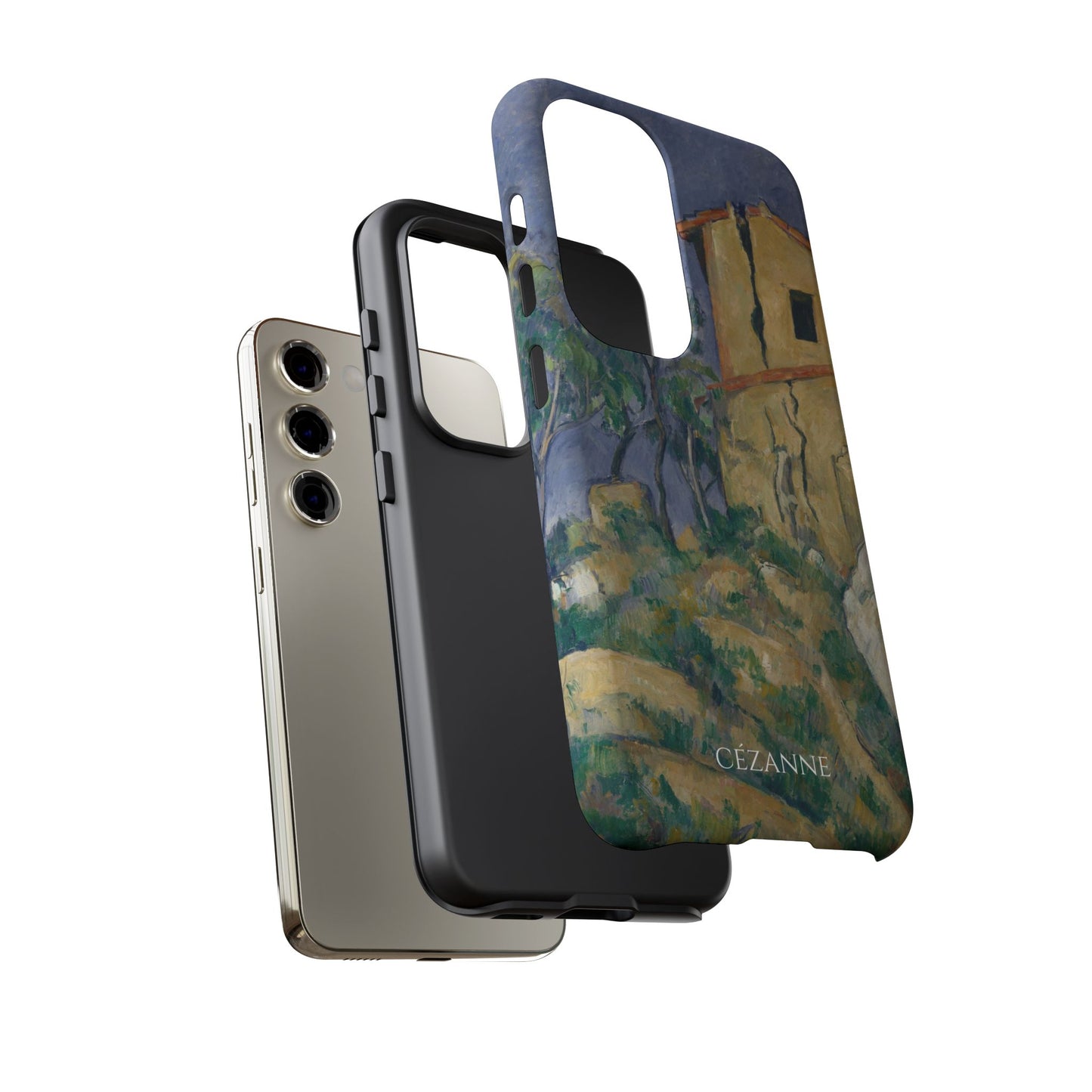 Tough Phone Case for iPhone, Samsung and Google Pixel - Cézanne, House with the Cracked Walls (1892-94)