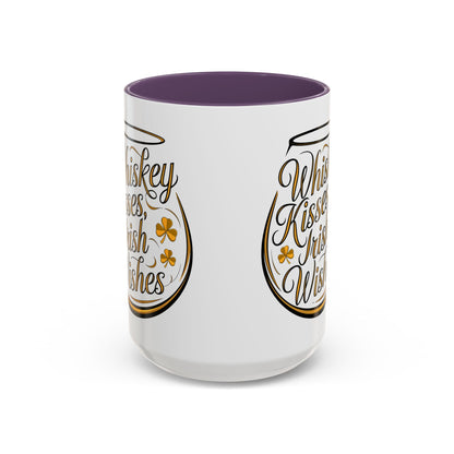 Whiskey Kisses, Irish Wishes – St. Patrick’s Day Mug (11oz, 15oz)