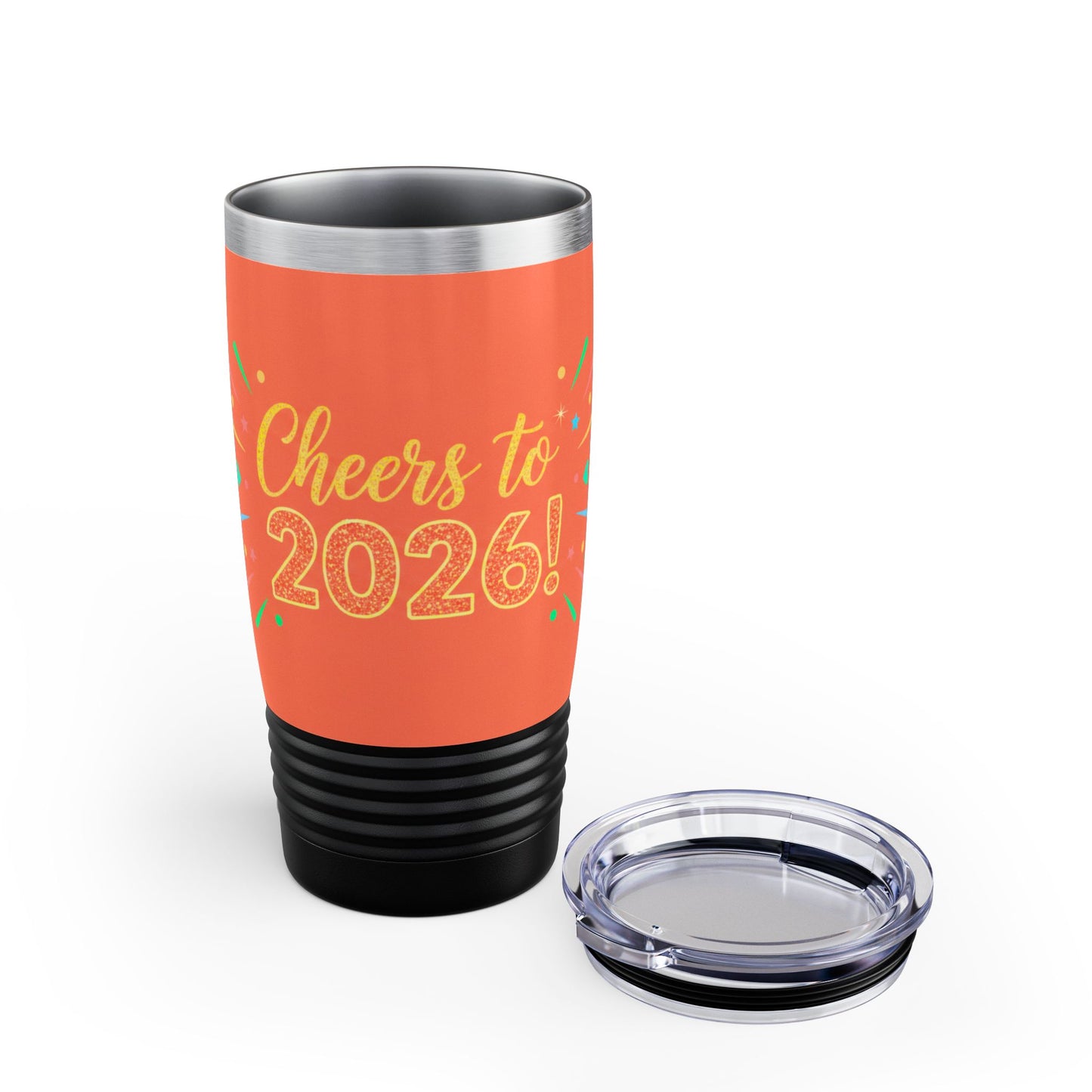 Cheers to 2026! Festive New Year Stainless Steel Tumbler