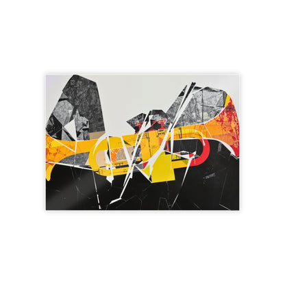 Jazz-Inspired Glossy Poster Art | Color Milestones