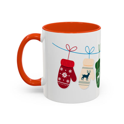 Winter Mittens Wraparound Mug