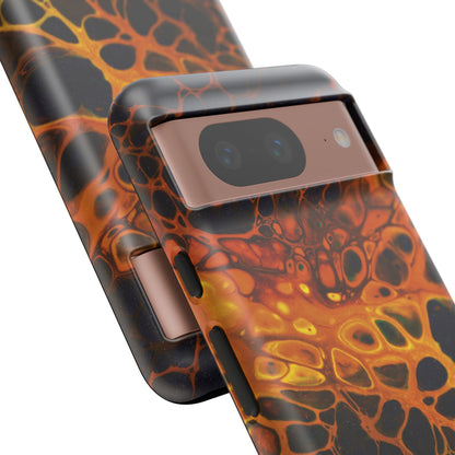 Tough Phone Case for iPhone, Samsung and Google Pixel - DABPdesigns Acrylic Abstract Design (v2)