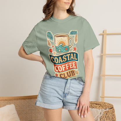 Coastal Coffee Club Retro Graphic Tee