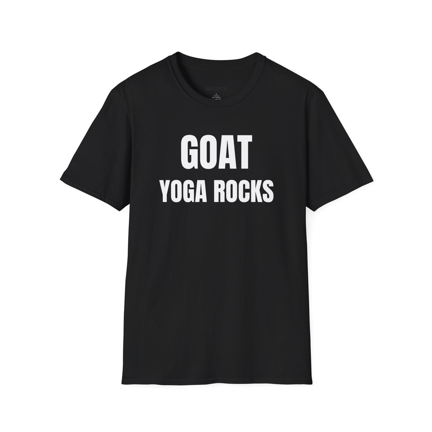GOAT YOGA ROCKS Unisex Graphic Tee