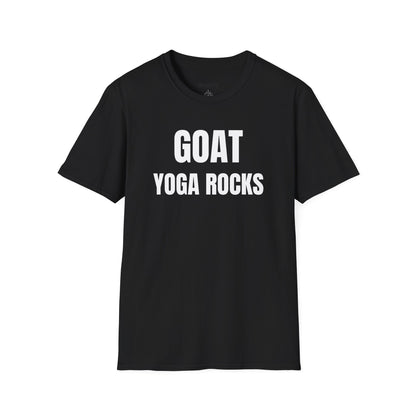 GOAT YOGA ROCKS Unisex Graphic Tee