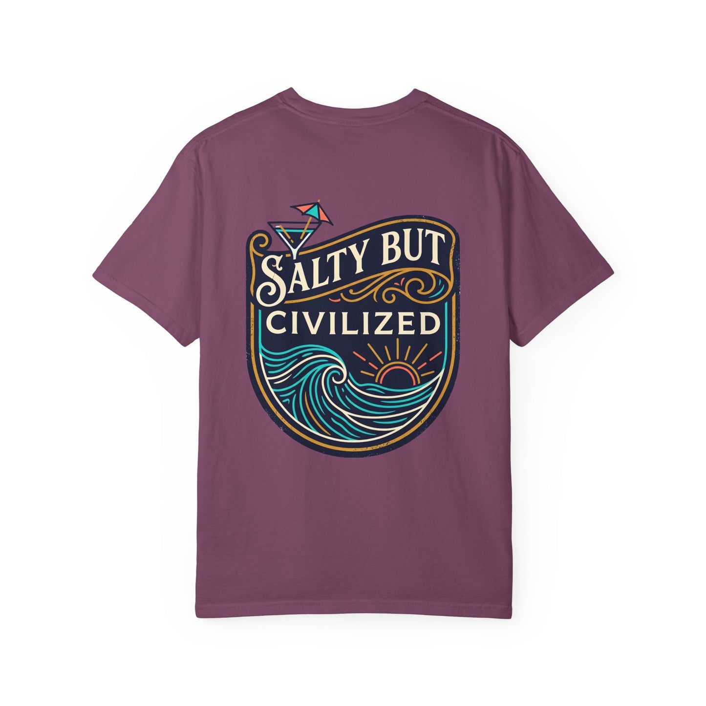 Salty But Civilized Coastal Graphic Tee