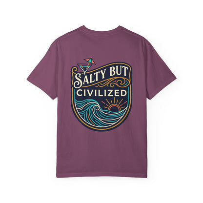 Salty But Civilized Coastal Graphic Tee