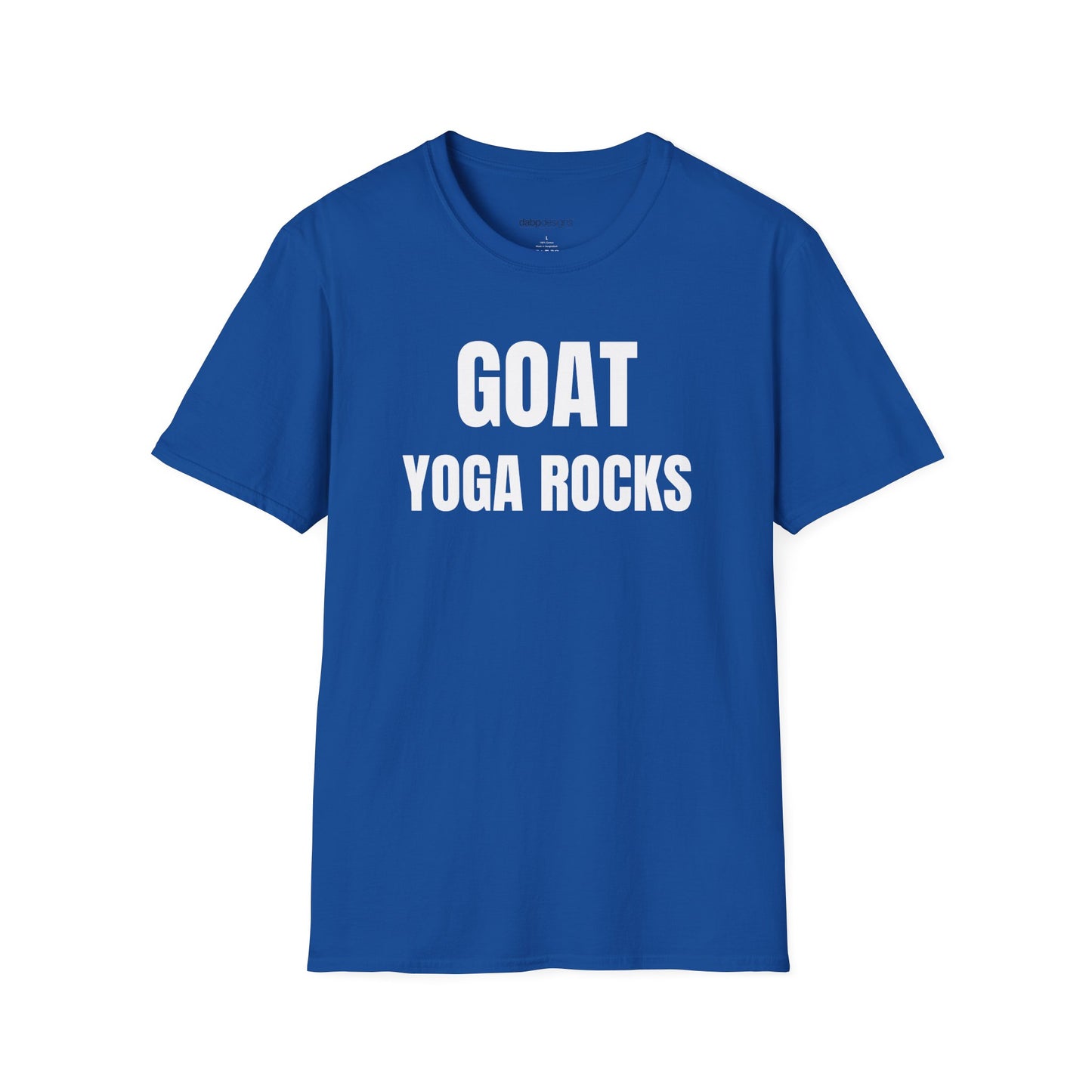 GOAT YOGA ROCKS Unisex Graphic Tee