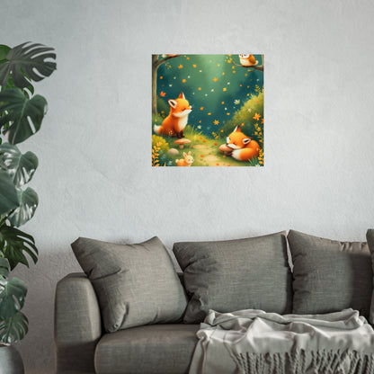 Autumn Forest Friends - Cozy Woodland Animals