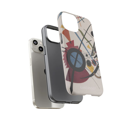 Tough Phone Case for iPhone, Samsung and Google Pixel - Kandinsky, Violett (1923)
