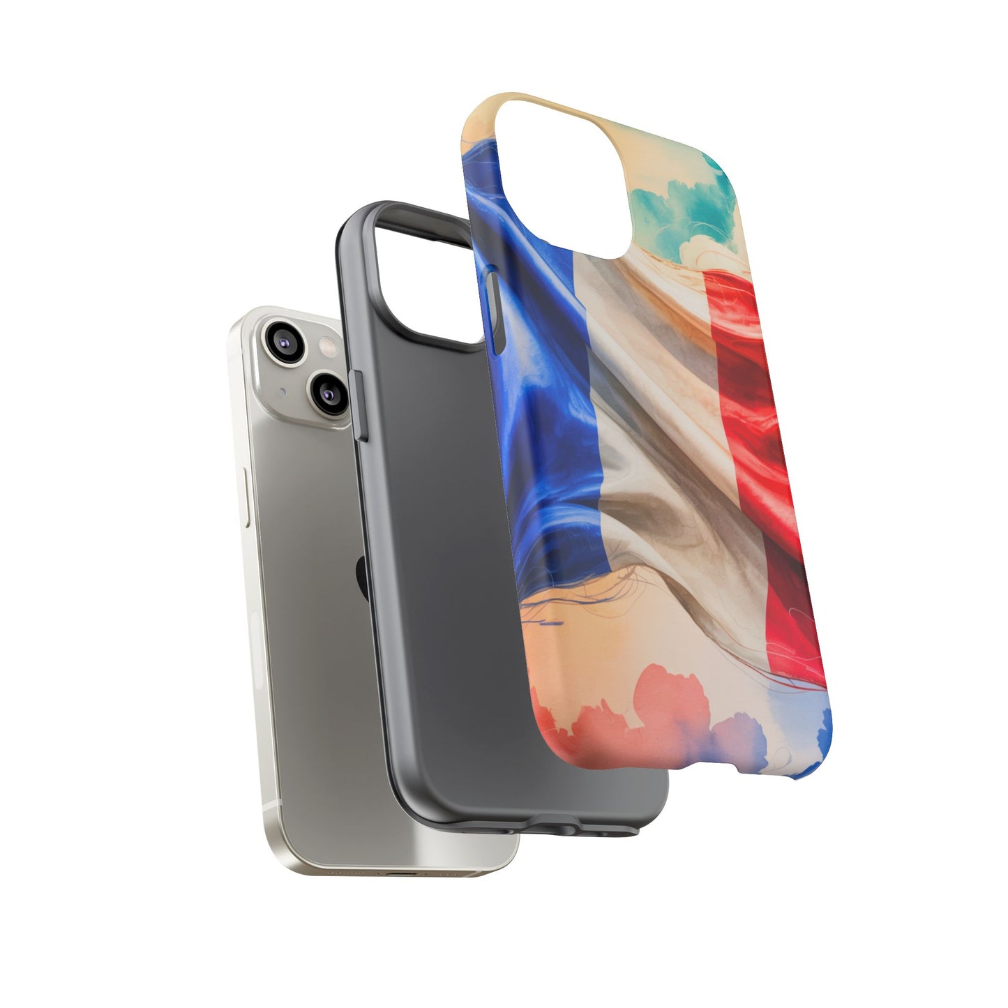 French Mirage Tough Phone Case (For iPhone Models Only)