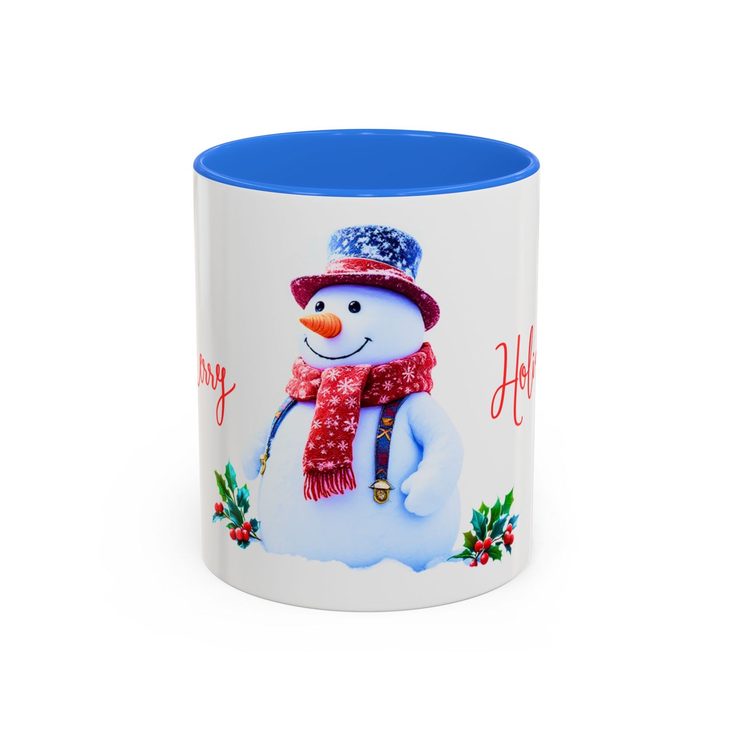 Merry Holidays Snowman Mug (v2)