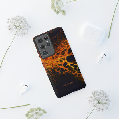 Tough Phone Case for iPhone, Samsung and Google Pixel - DABPdesigns Acrylic Abstract Design (v2)