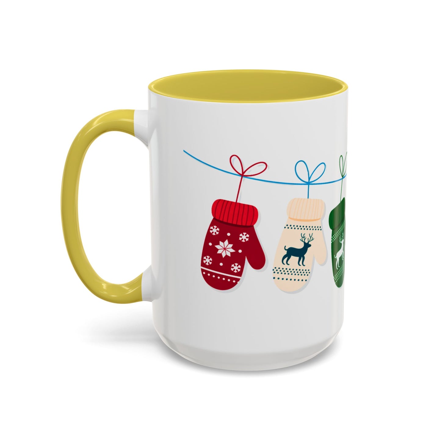 Winter Mittens Wraparound Mug