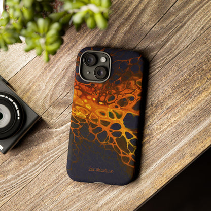 Tough Phone Case for iPhone, Samsung and Google Pixel - DABPdesigns Acrylic Abstract Design (v2)