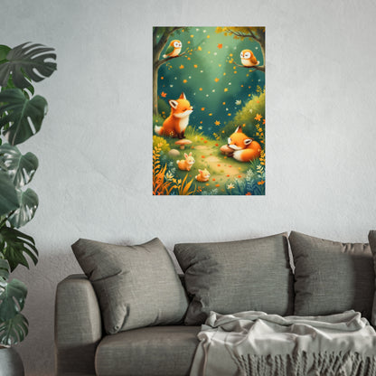 Autumn Forest Friends - Cozy Woodland Animals