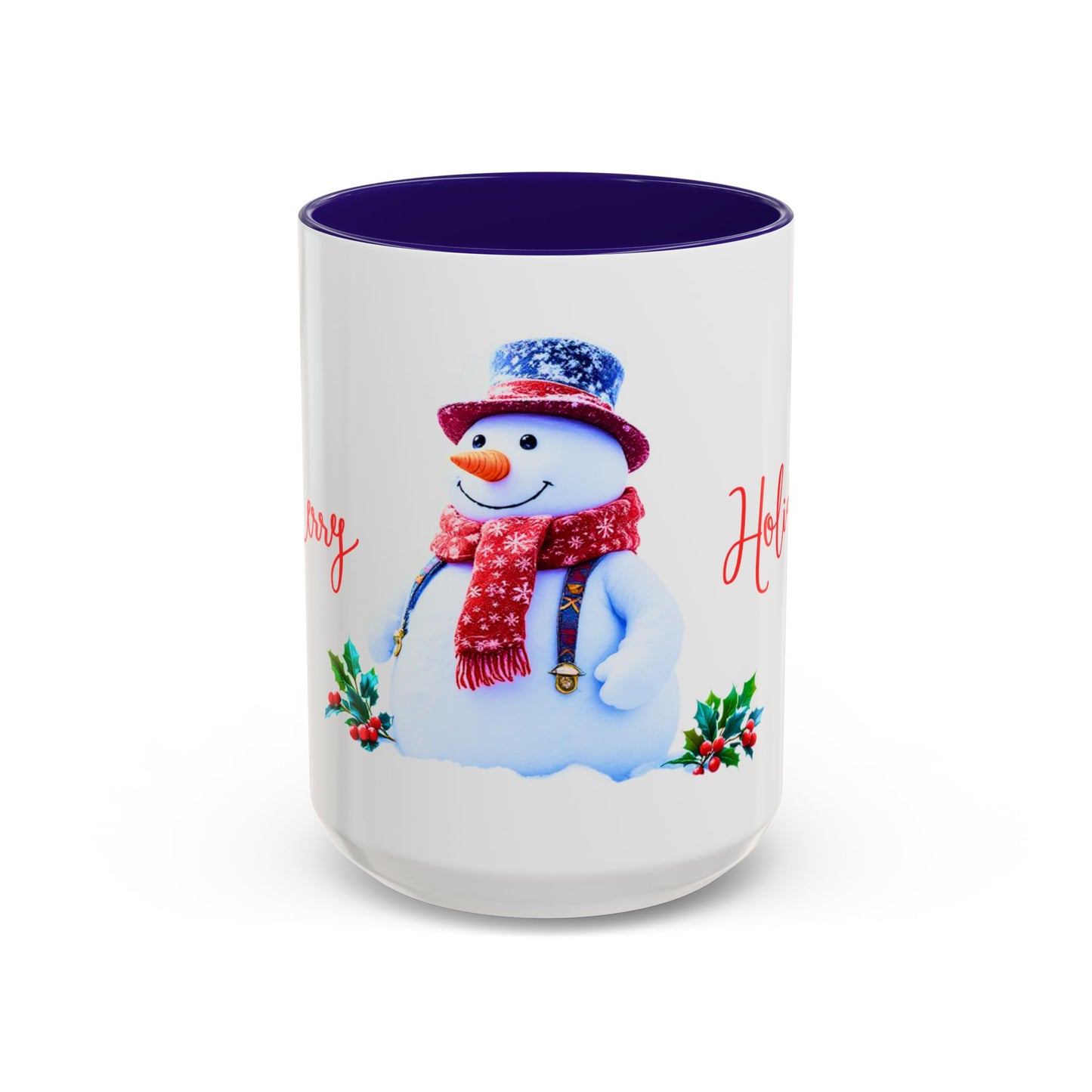 Merry Holidays Snowman Mug (v2)