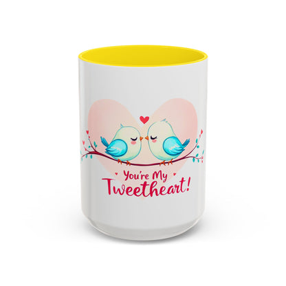You're My Tweetheart - Love Birds Valentine's Day Mug (11oz, 15oz)