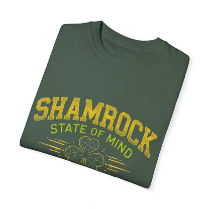 Comfort Colors 1717 Unisex Garment-Dyed T-shirt - Shamrock State of Mind St. Patrick’s Day Design