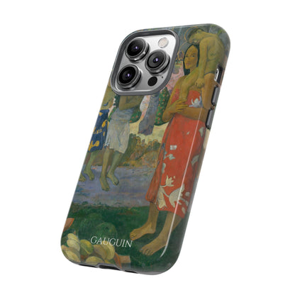 Tough Phone Case for iPhone, Samsung and Google Pixel - Gauguin, Ia Orana Maria (Hail Mary) (1891)