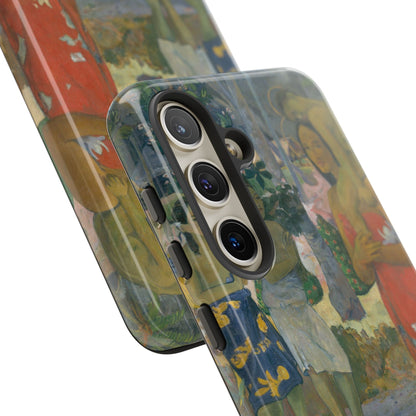Tough Phone Case for iPhone, Samsung and Google Pixel - Gauguin, Ia Orana Maria (Hail Mary) (1891)
