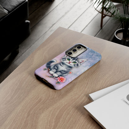 Tough Phone Case for iPhone, Samsung and Google Pixel - Dem Putty Tat Series (v1)