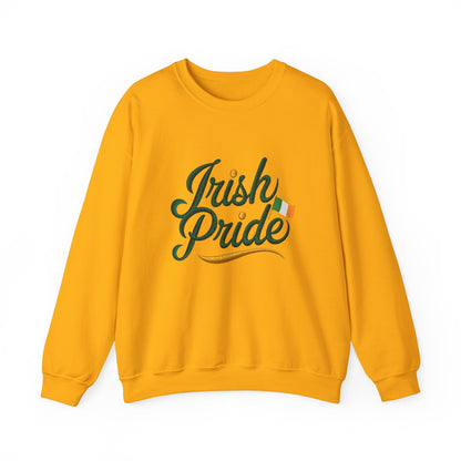 Gildan 18000 Unisex Heavy Blend™ Crewneck Sweatshirt - Irish Pride St. Patrick’s Day Design
