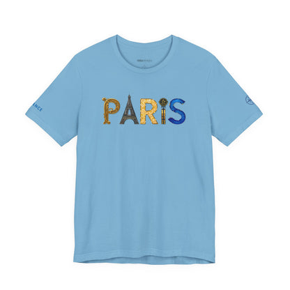Paris Typography T-Shirt