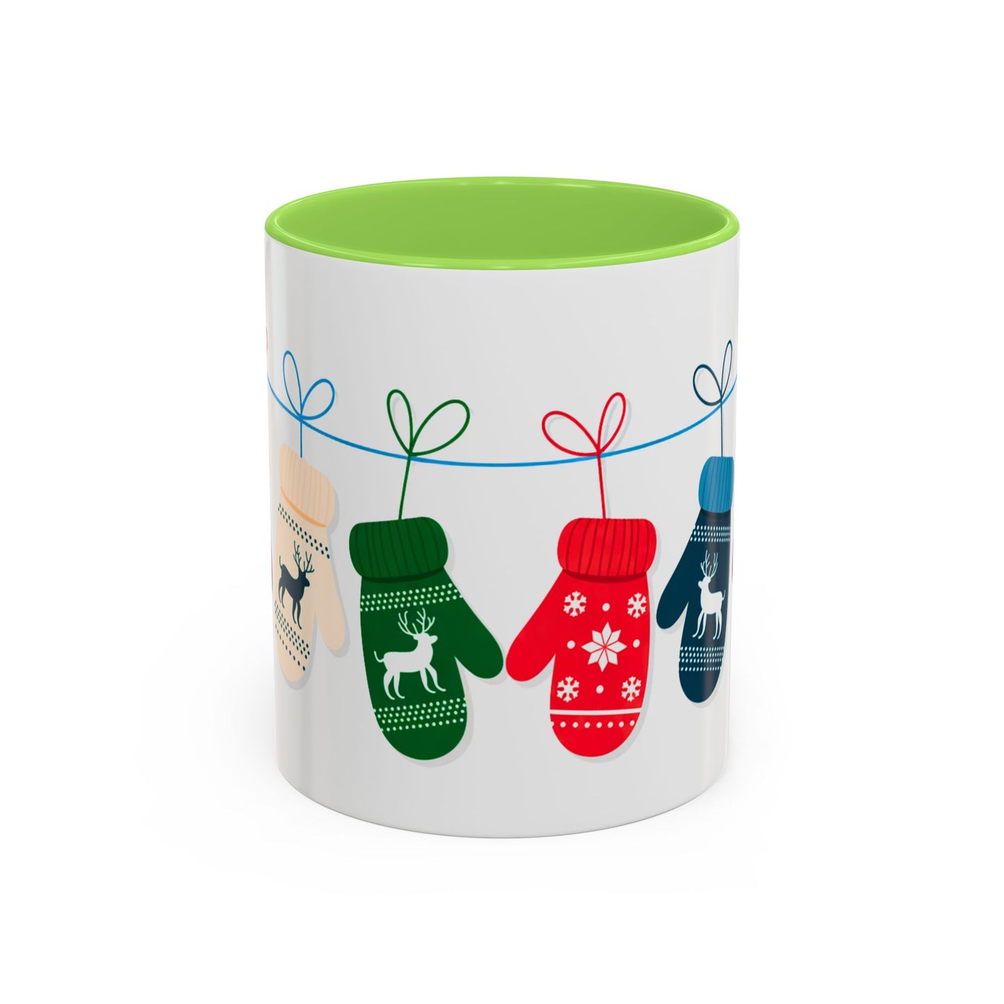 Winter Mittens Wraparound Mug