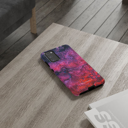 Tough Phone Cases for iPhone, Samsung and Google Pixel - DABPdesigns Acrylic Abstract Design (v1)
