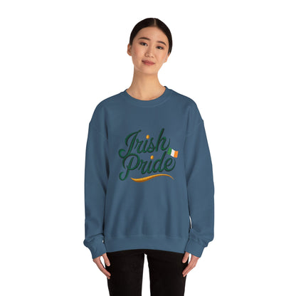 Gildan 18000 Unisex Heavy Blend™ Crewneck Sweatshirt - Irish Pride St. Patrick’s Day Design