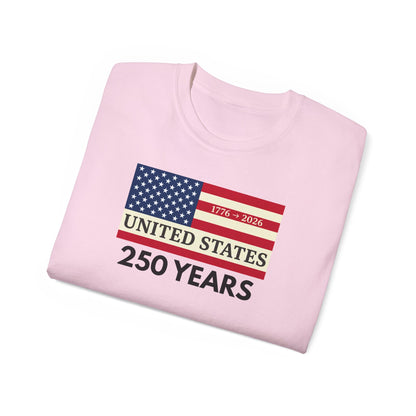 United States 250 Years Commemorative T-Shirt (1776–2026)