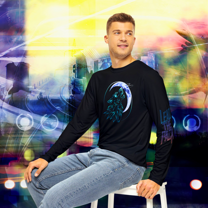 Men's Long Sleeve T-Shirt - Alpha Wolf