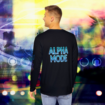 Men's Long Sleeve T-Shirt - Alpha Wolf