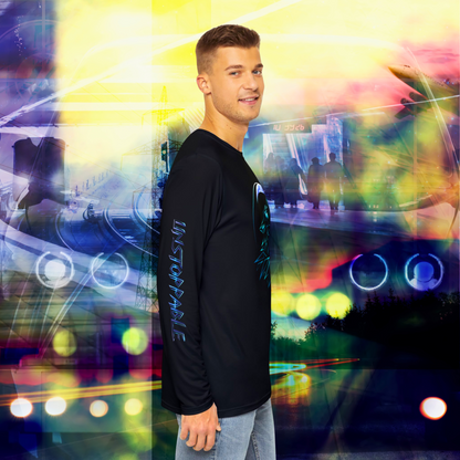 Men's Long Sleeve T-Shirt - Alpha Wolf