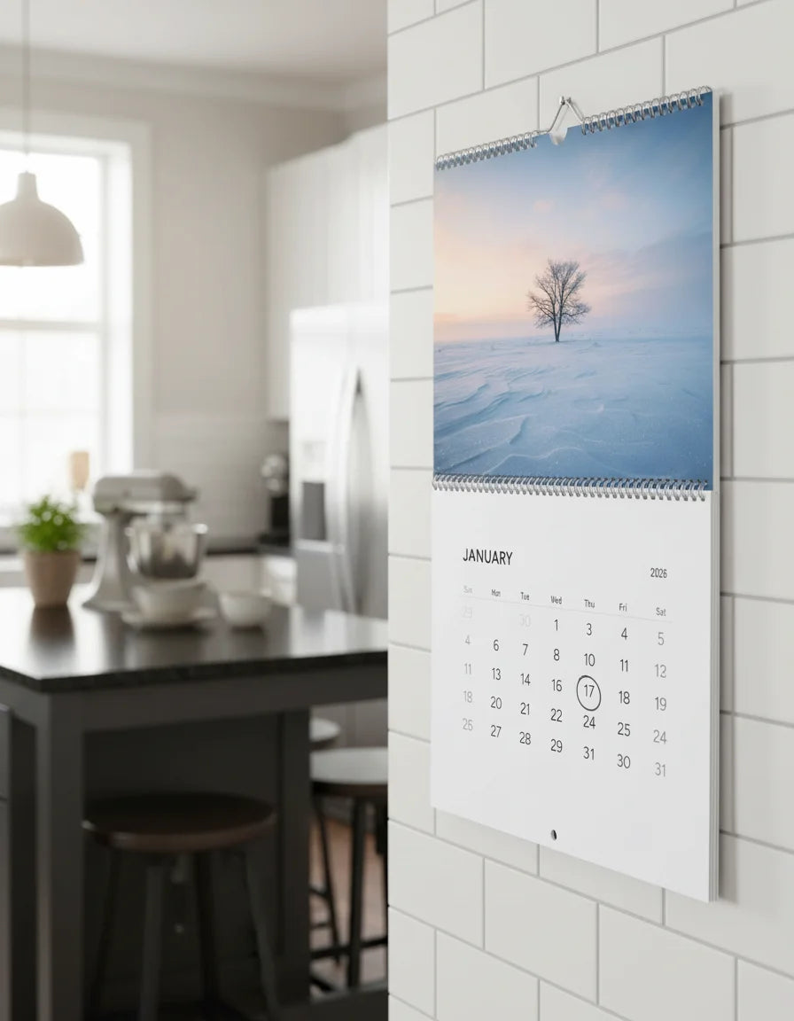 Minimal Landscape 2026 Scenic Photography Calendar