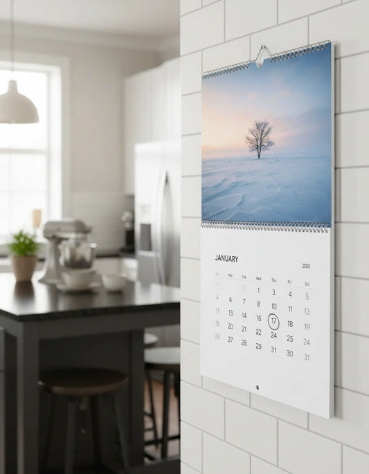 Minimal Landscape 2026 Scenic Photography Calendar