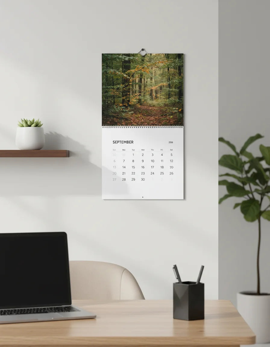 Minimal Landscape 2026 Scenic Photography Calendar