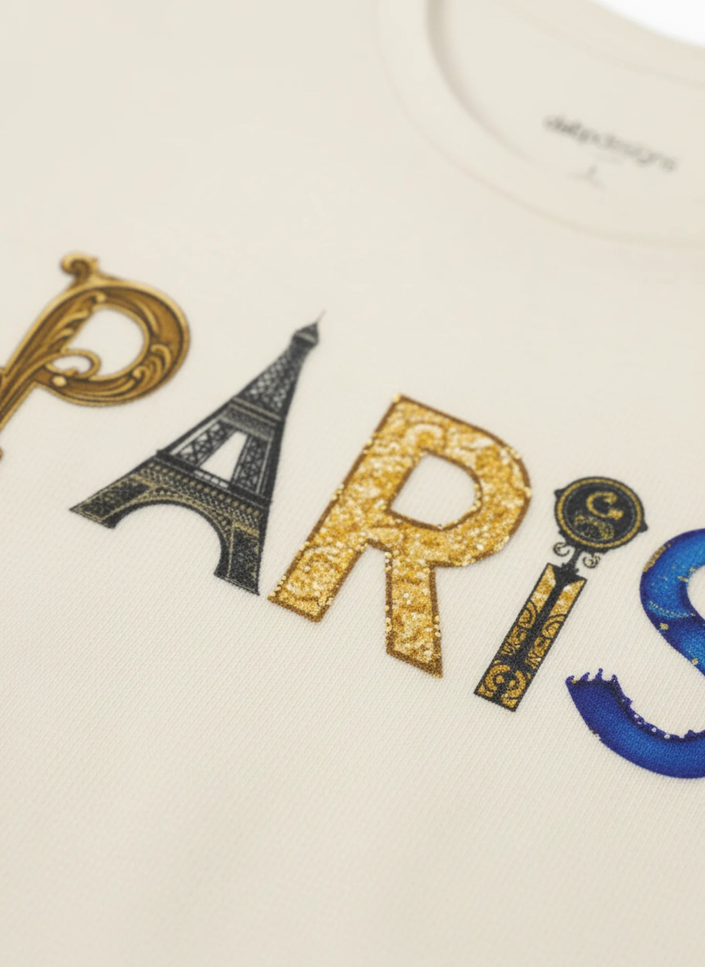Paris Typography T-Shirt