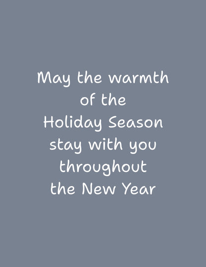 Christmas Snuggles Penguin Greeting Card