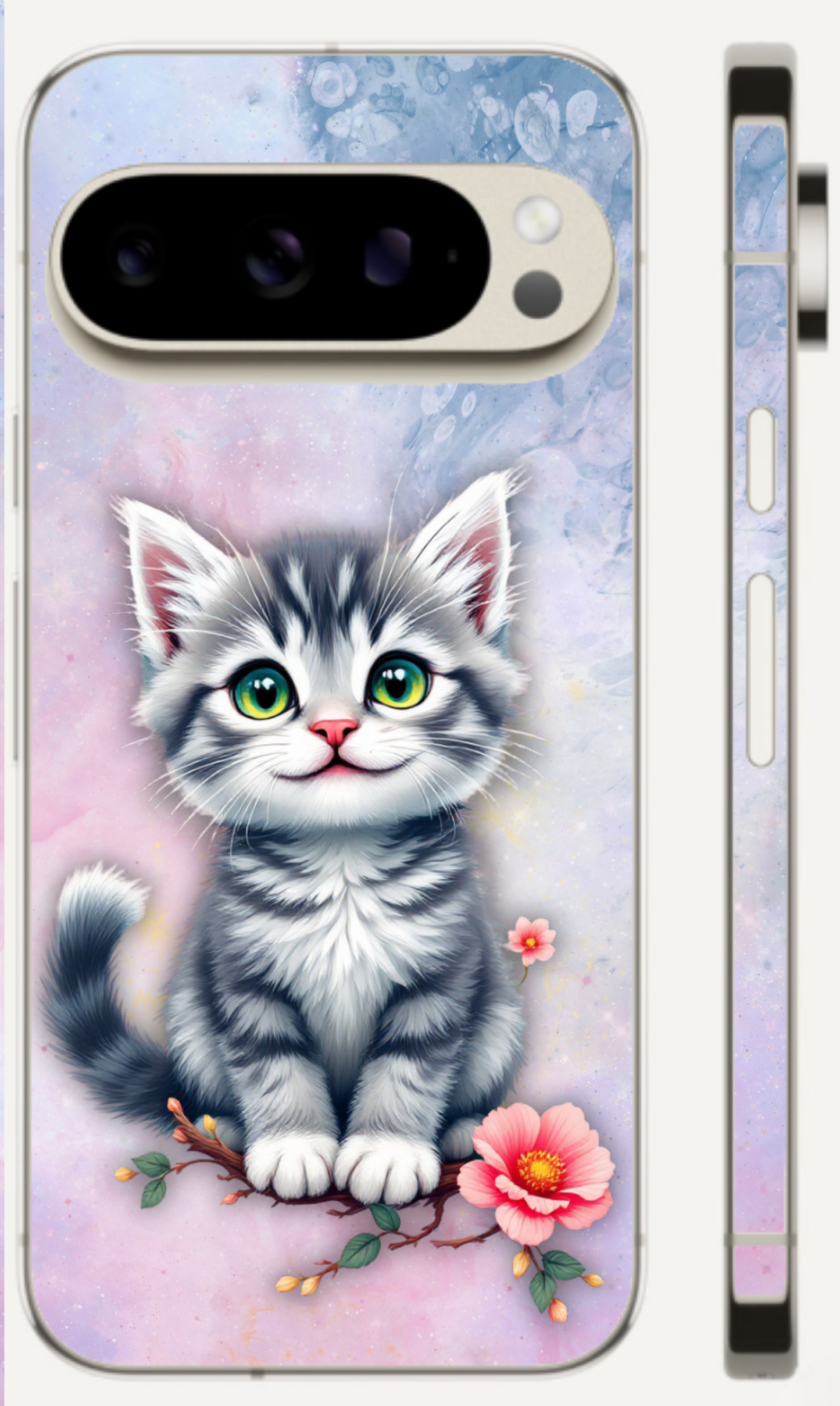 Tough Phone Case for iPhone, Samsung and Google Pixel - Dem Putty Tat Series (v1)