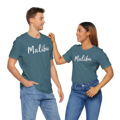 Bella+Canvas · 3001 Unisex Jersey Short Sleeve Tee - Malibu Coastal Vibes (v1)