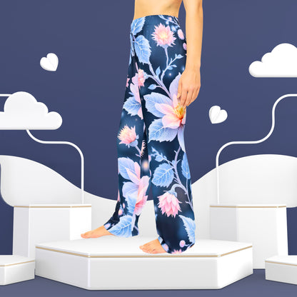 Pantalones de pijama de invierno Frosted Blooms