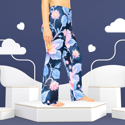 Pantalones de pijama de invierno Frosted Blooms