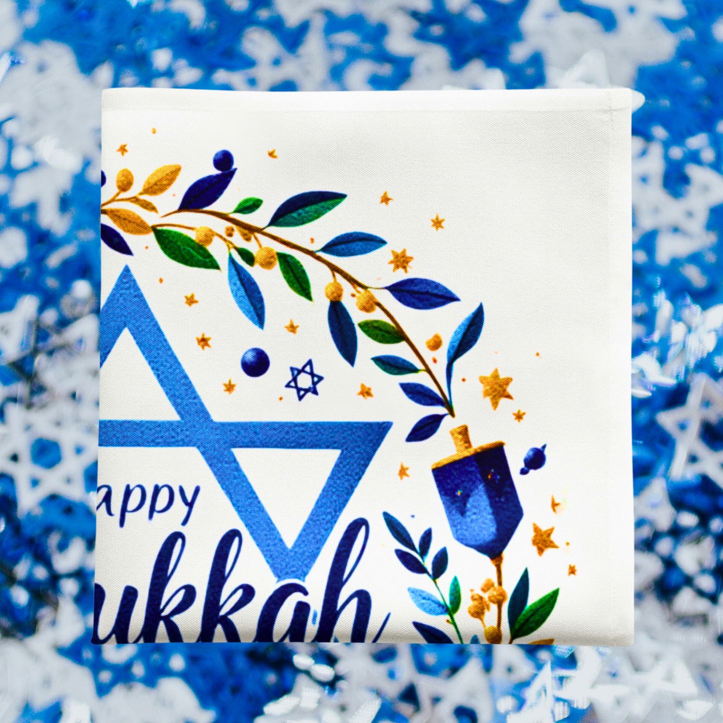 Elegant Hanukkah Napkin (v1)