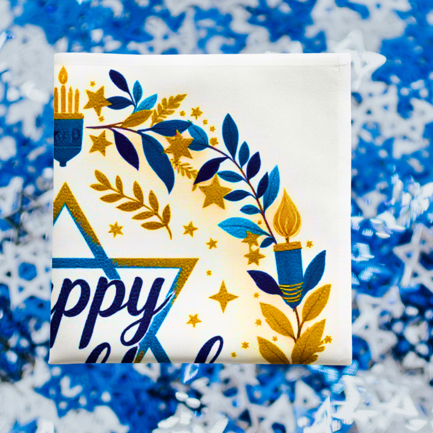 Elegant Hanukkah Napkin (v5)