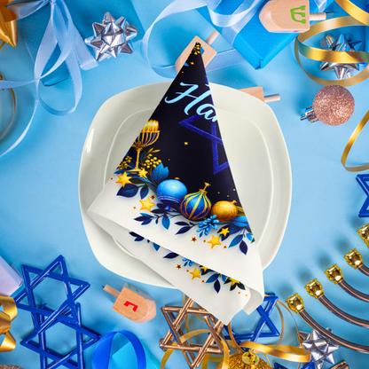 Elegant Hanukkah Napkin (v2)